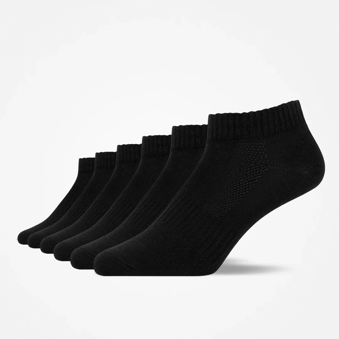 Quarter Socken | Schwarz - Image 8