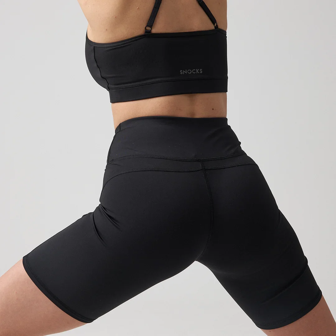 Radlerhose Damen V Cross | Schwarz - Image 4