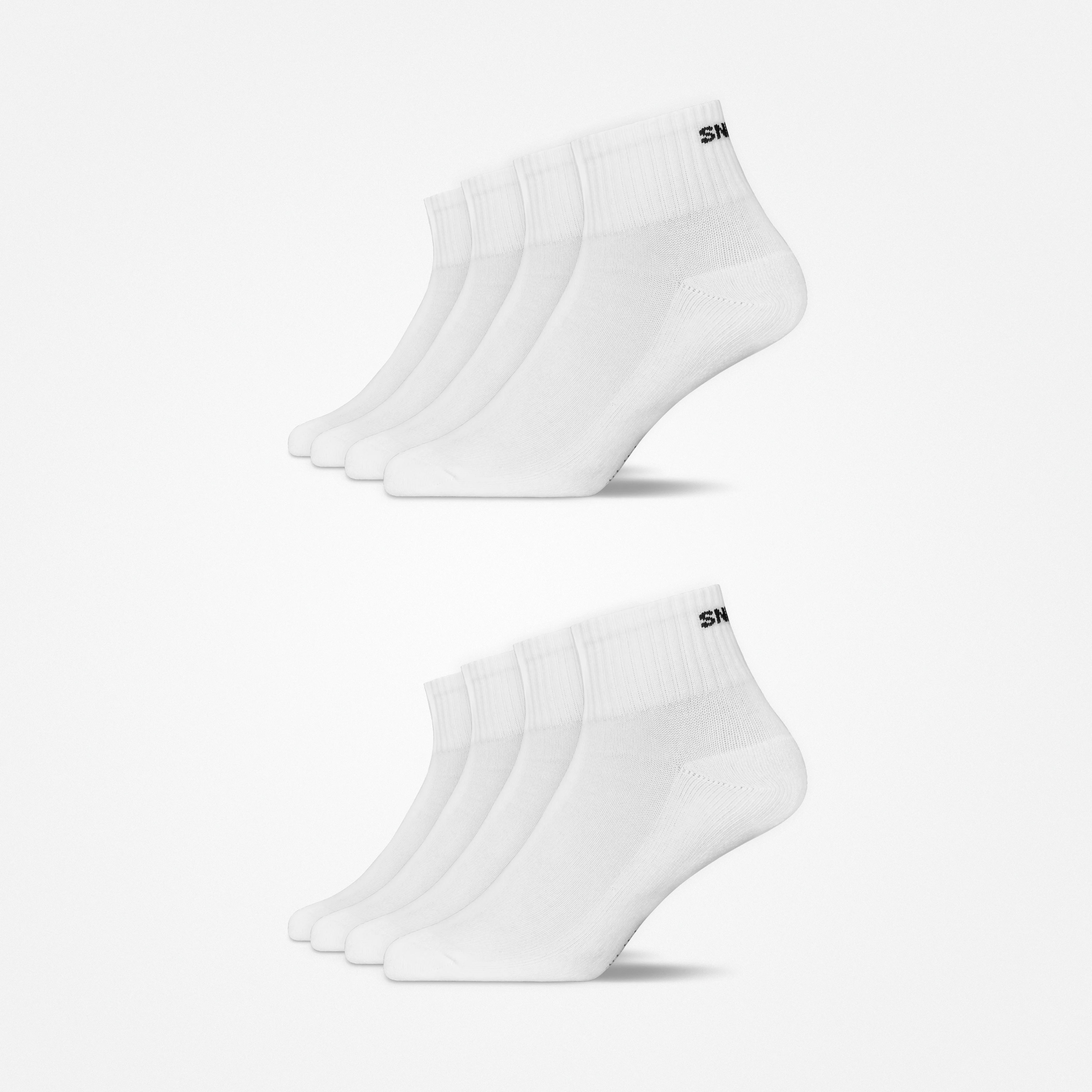 Retro Sneaker Socken | Weiß (SNOCKS) - Image 10