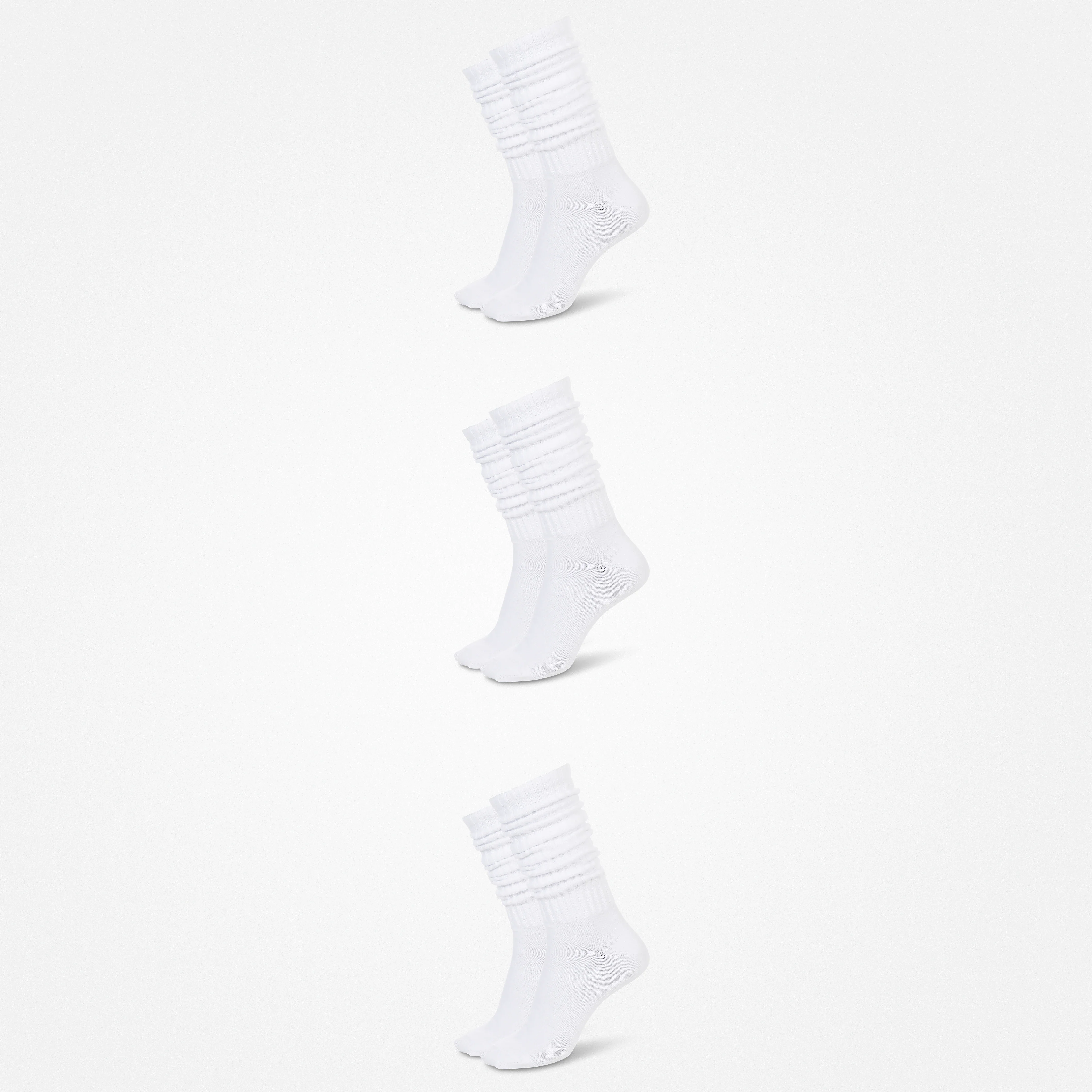 Slouch Socken | Weiß - Image 10