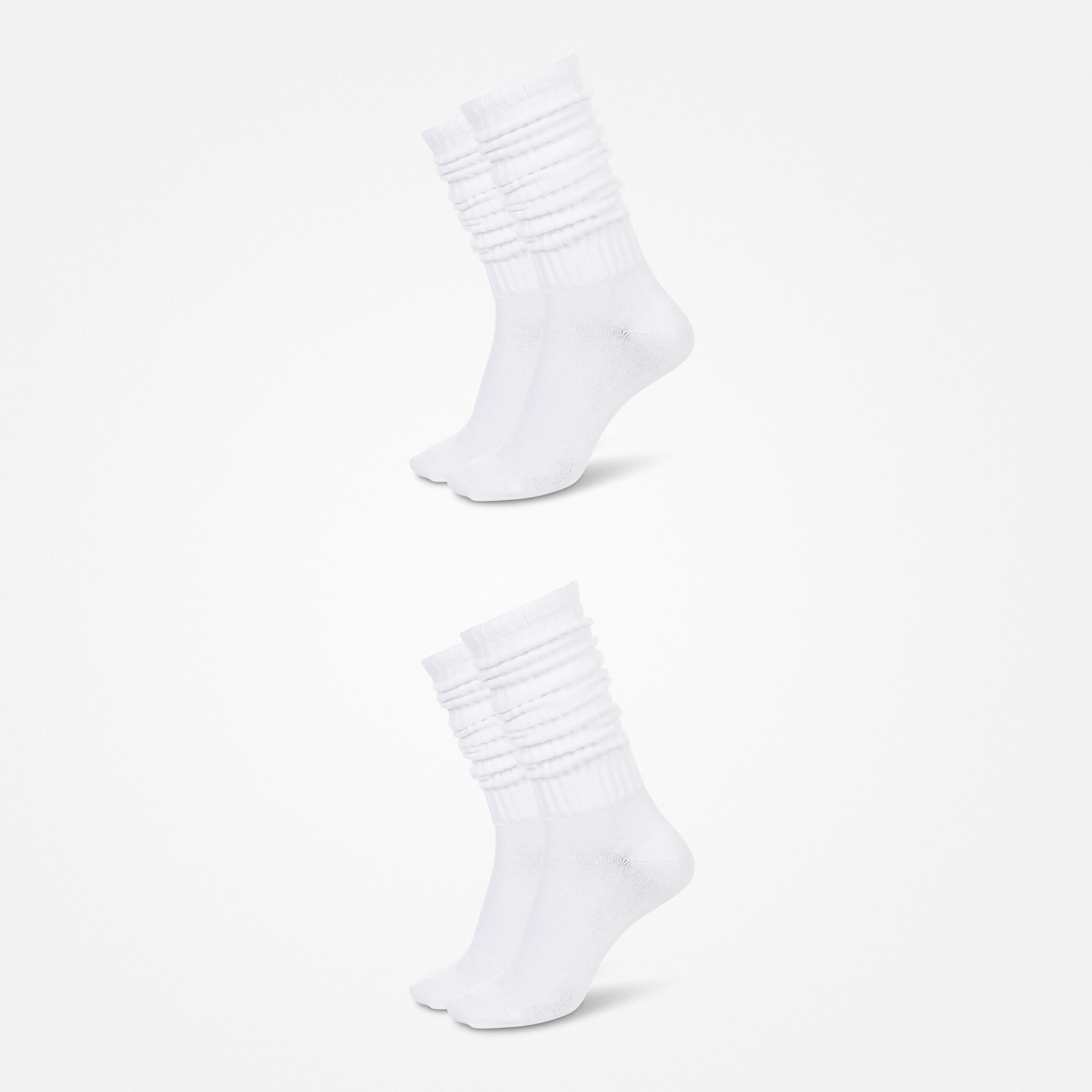 Slouch Socken | Weiß - Image 9