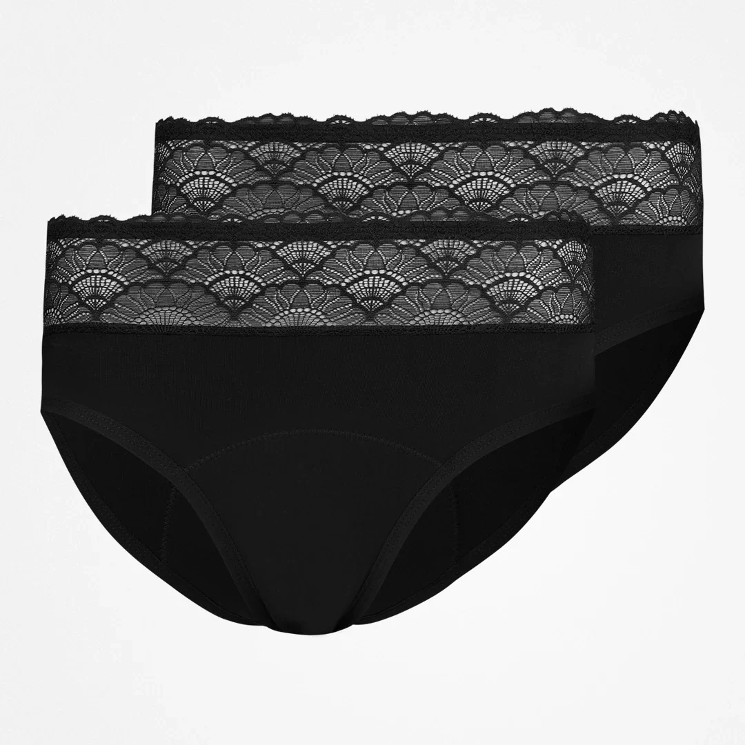 SNOCKS x femtis Ausfluss Slips - CLEO | Schwarz - Image 6