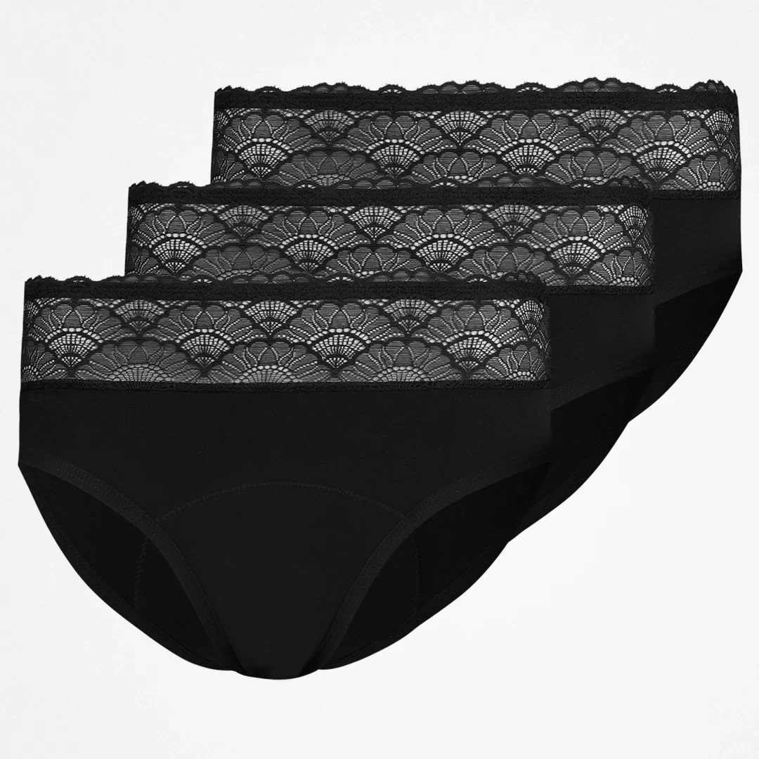 SNOCKS x femtis Ausfluss Slips - CLEO | Schwarz - Image 7