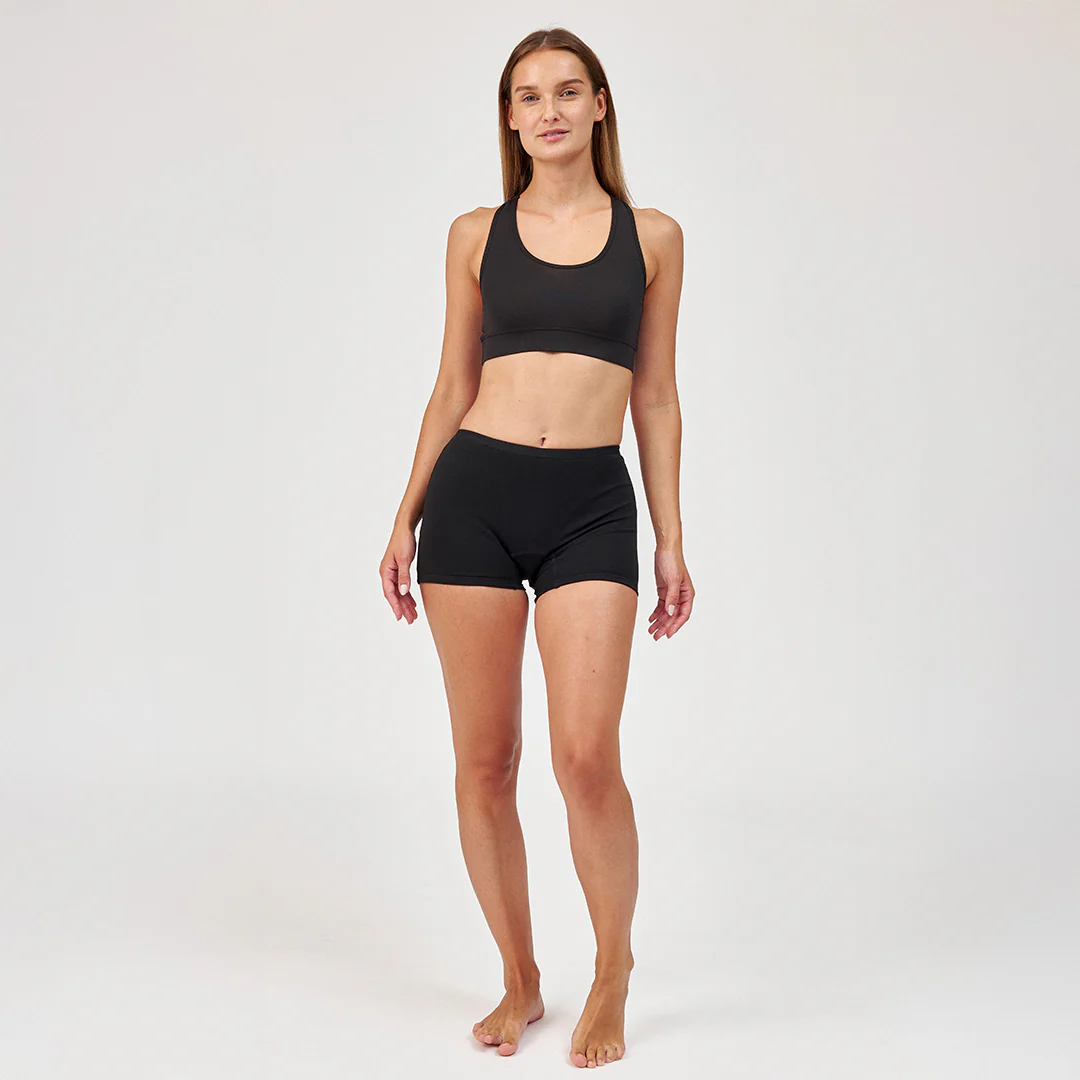 SNOCKS x femtis Period Panty - BLIX Shorts Period Stark | Schwarz - Image 3