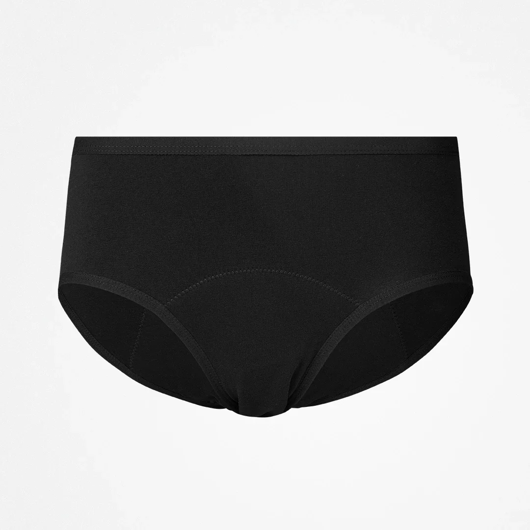 SNOCKS x femtis Period Panty - LENE Hipster Super | Schwarz - Image 6
