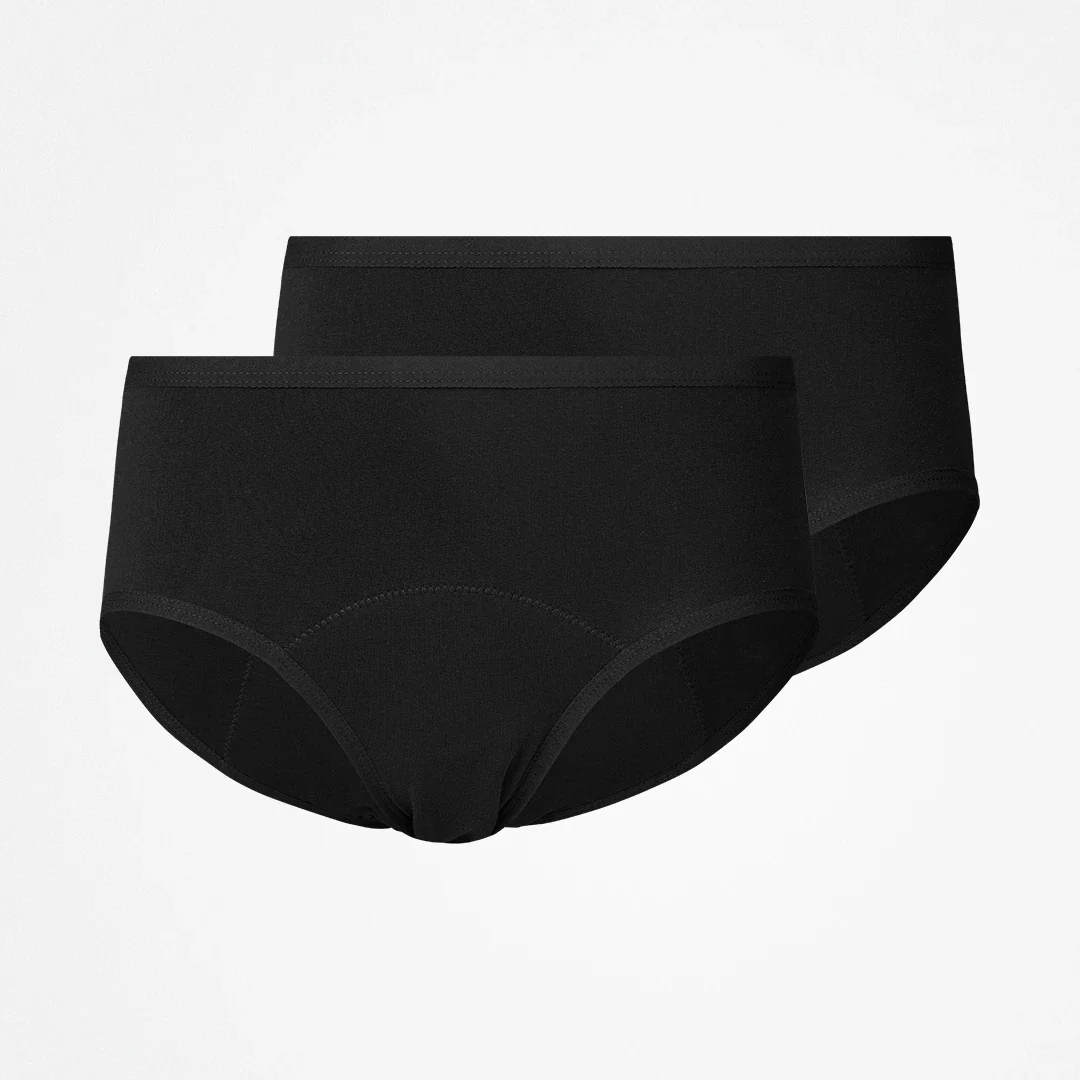 SNOCKS x femtis Period Panty - LENE Hipster Super | Schwarz - Image 7