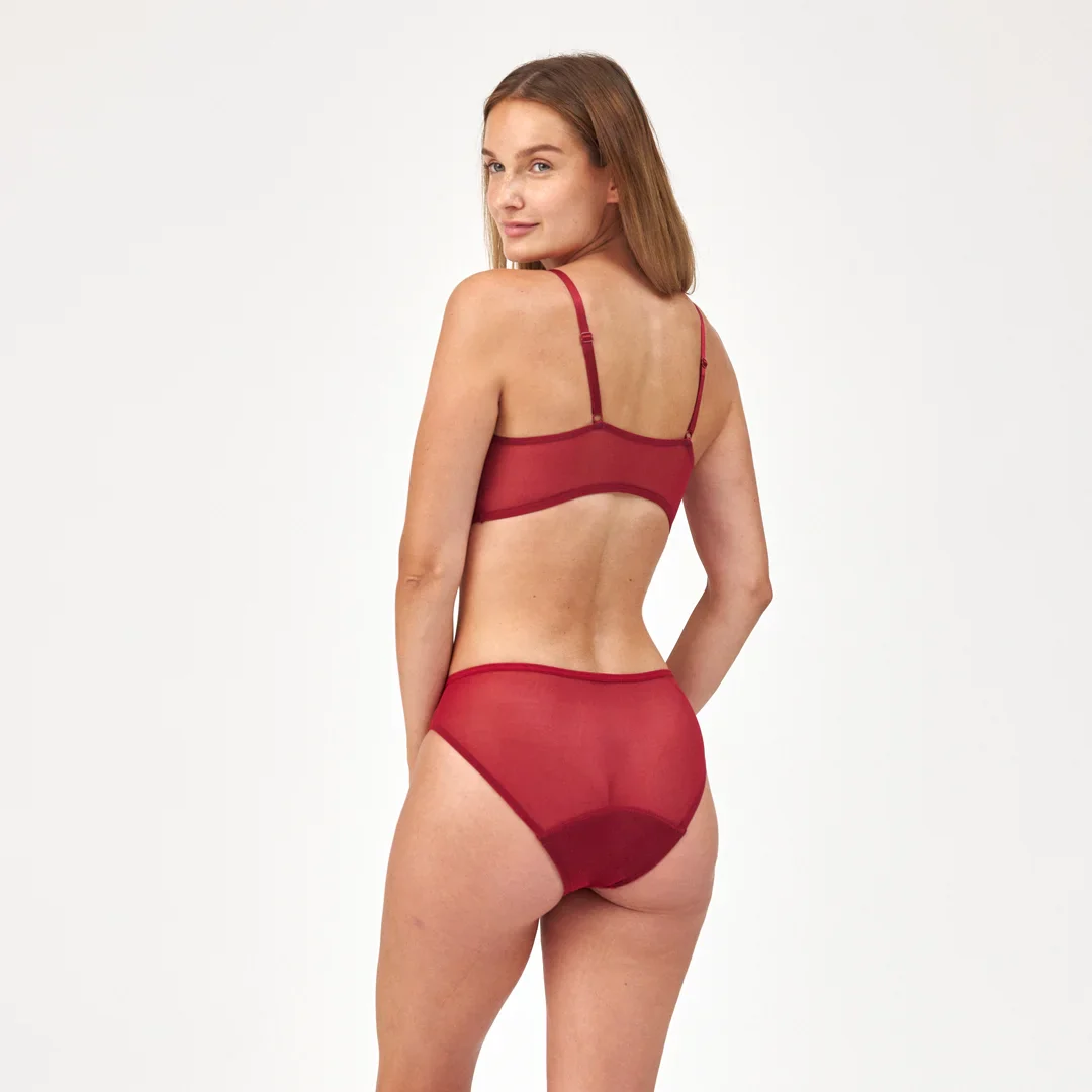 SNOCKS x femtis Period Panty - RUBY | Rot