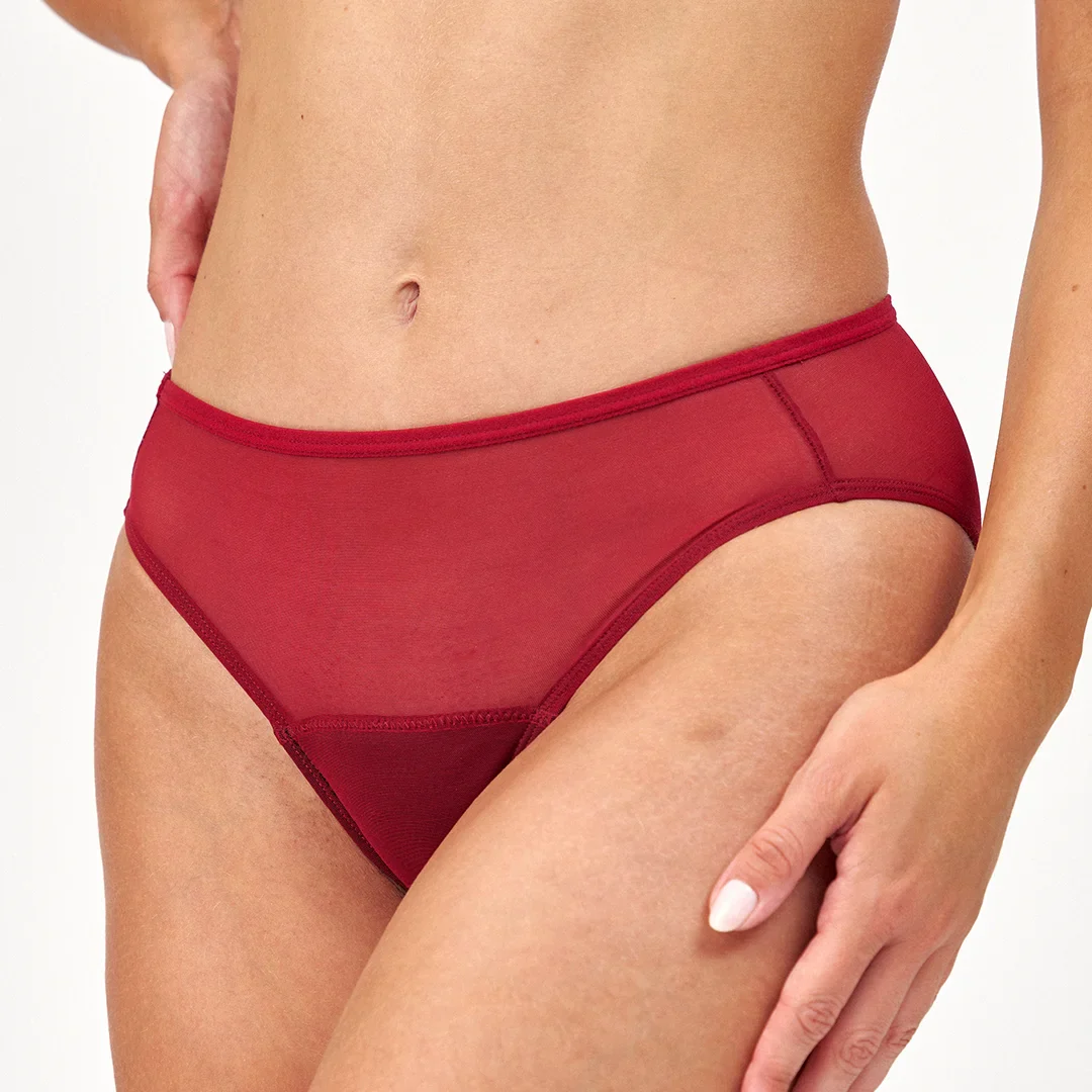 SNOCKS x femtis Period Panty - RUBY | Rot - Image 2