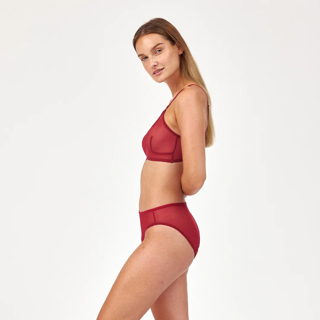 SNOCKS x femtis Period Panty - RUBY | Rot - Image 4