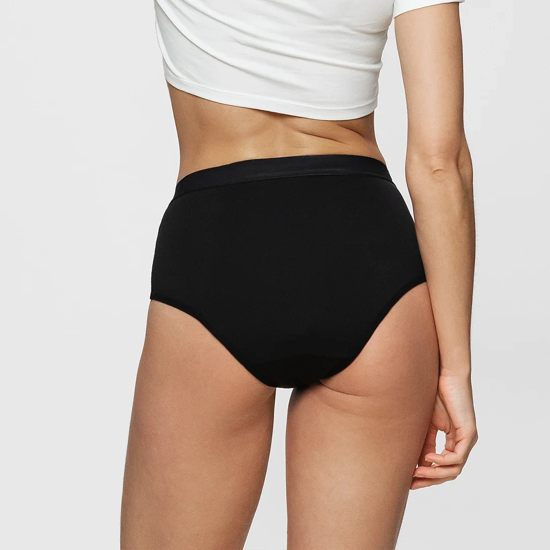 SNOCKS x femtis Period Panty - SOFI Highwaist | Schwarz - Image 5