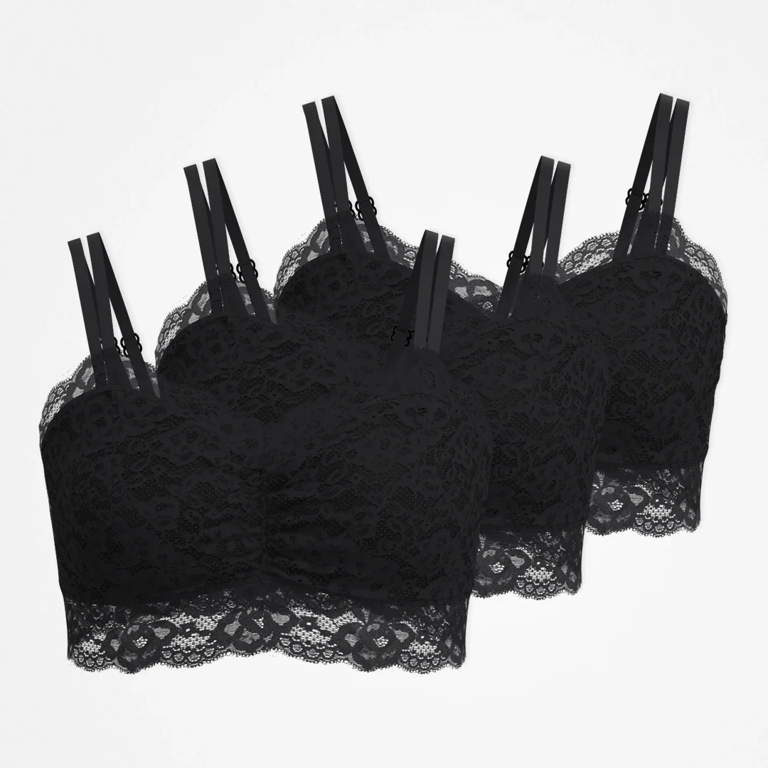 Spitzen-BH Plus Size | Schwarz - Image 10