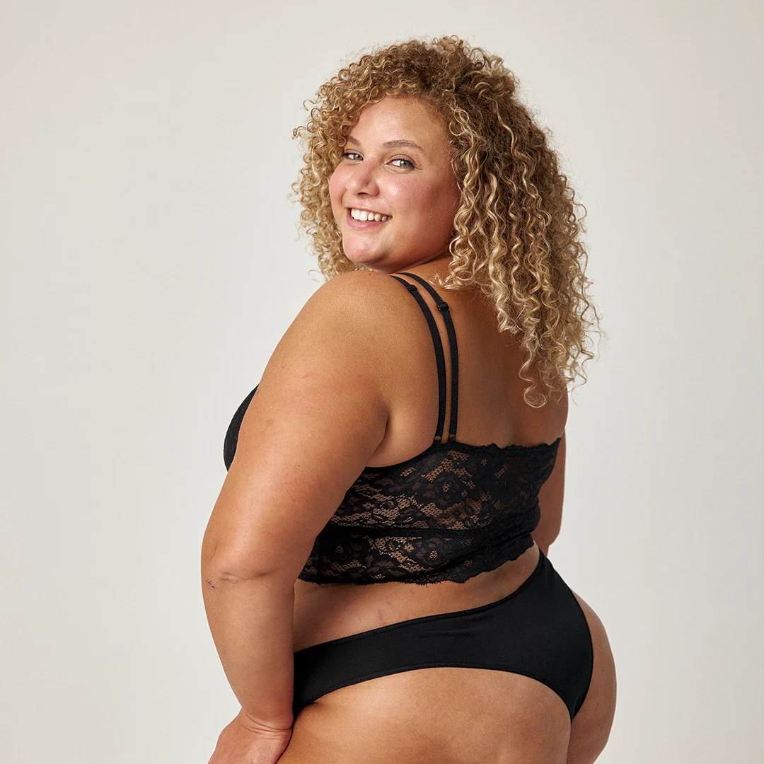 Spitzen-BH Plus Size | Schwarz - Image 3