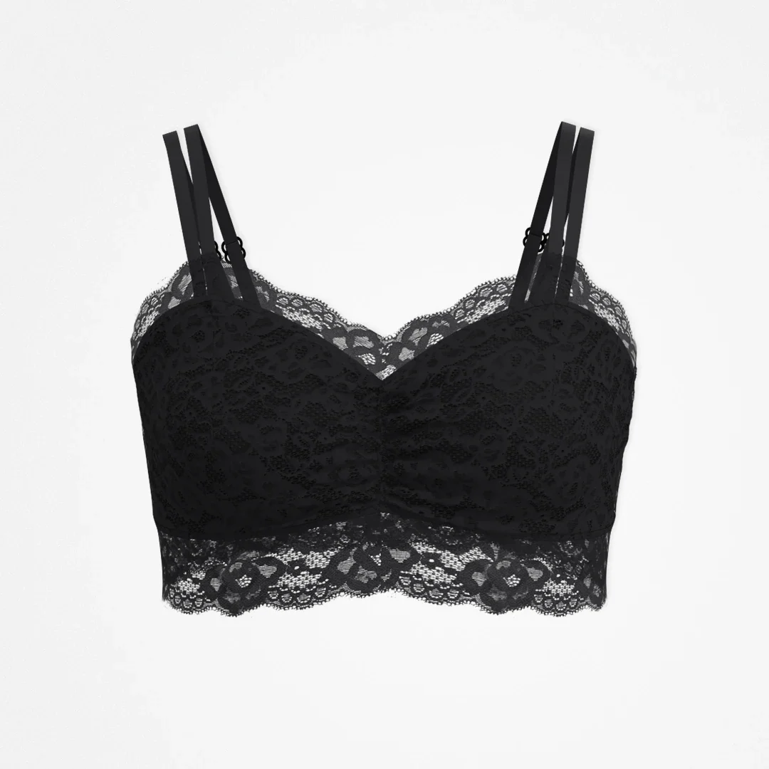 Spitzen-BH Plus Size | Schwarz - Image 8
