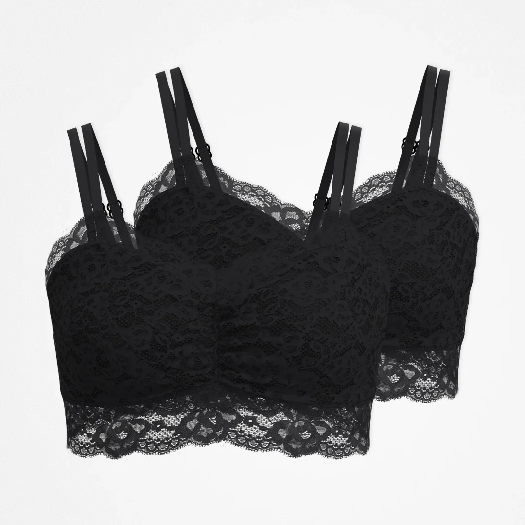 Spitzen-BH Plus Size | Schwarz - Image 9