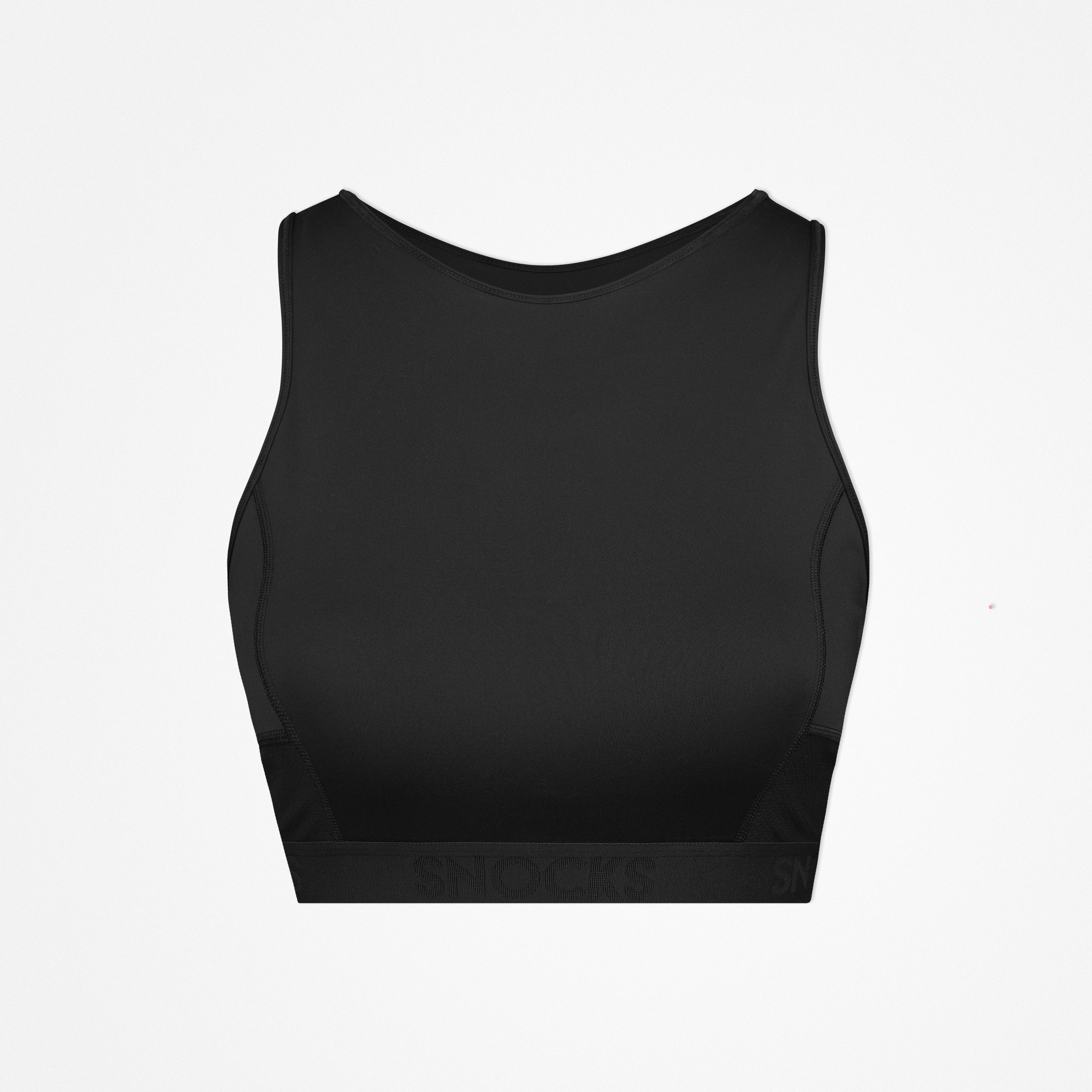 Sport-BH mit Logo | Schwarz - Image 10
