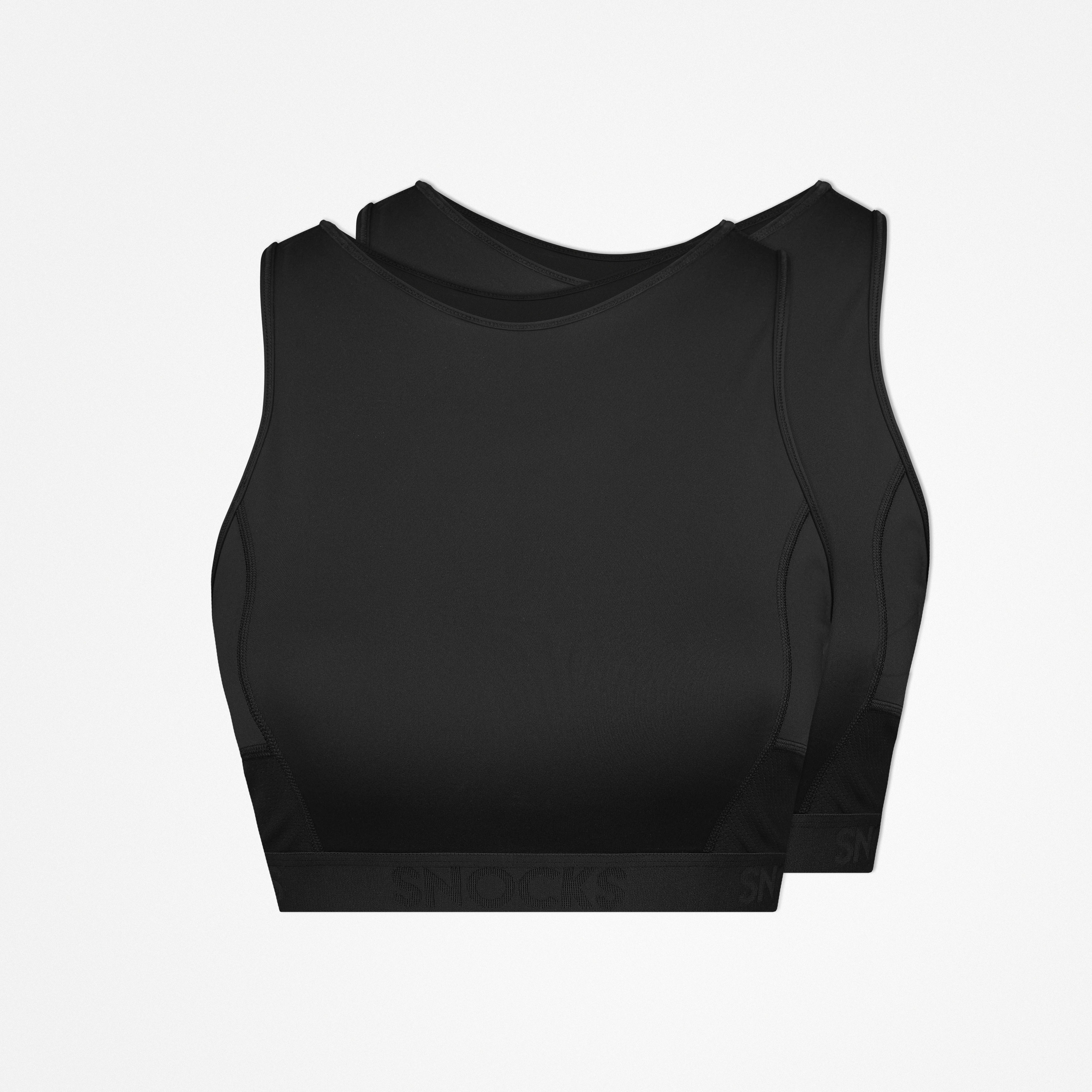 Sport-BH mit Logo | Schwarz - Image 11