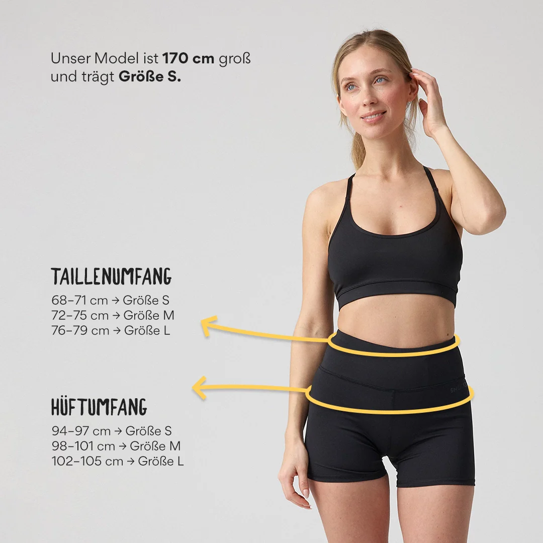 Sport Hot Pants | Schwarz - Image 9