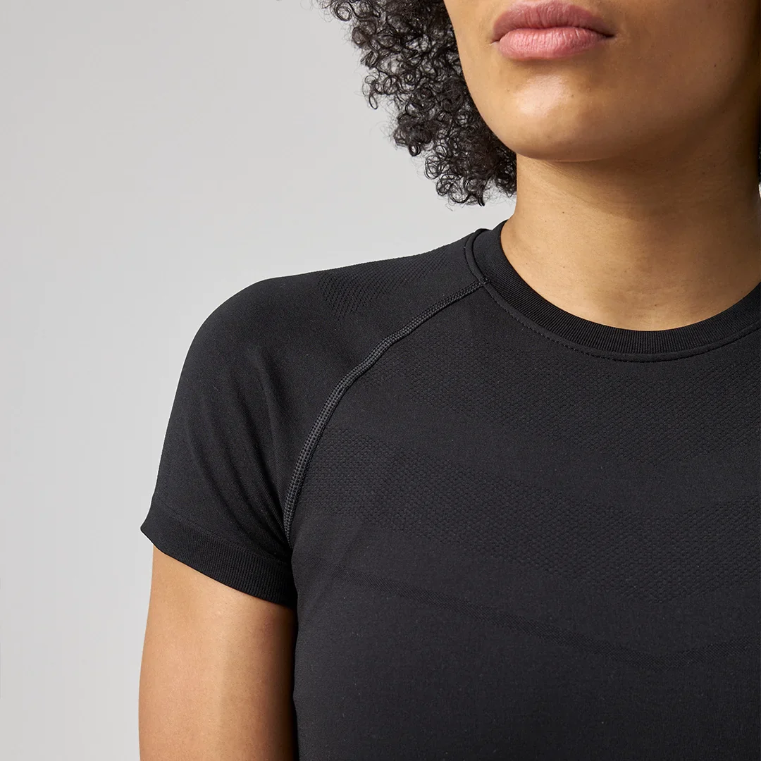 Sport Shirt Seamless Damen | Hellgrün - Image 6