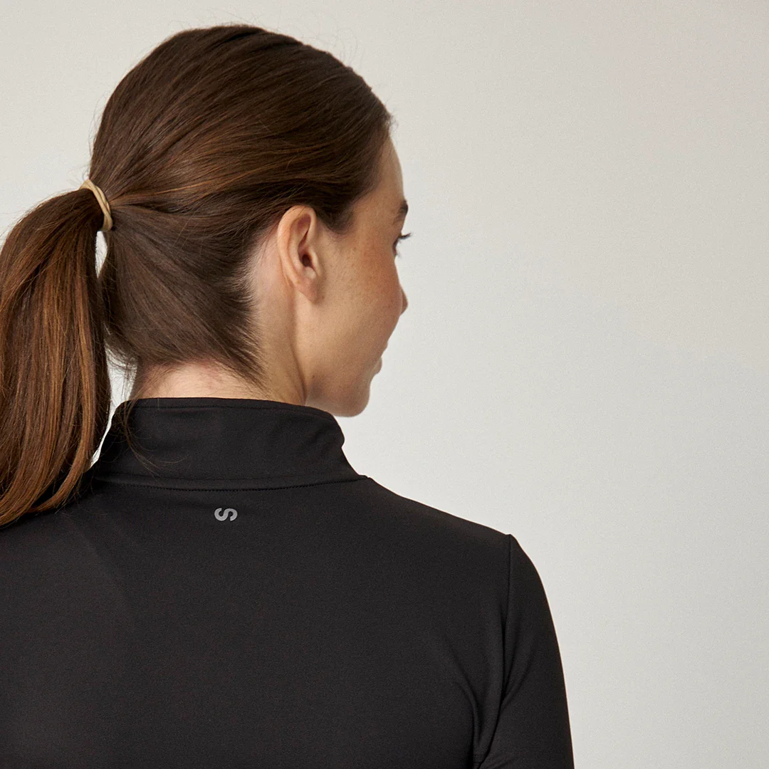 Sportjacke Damen mit Reißverschluss | Schwarz - Image 8