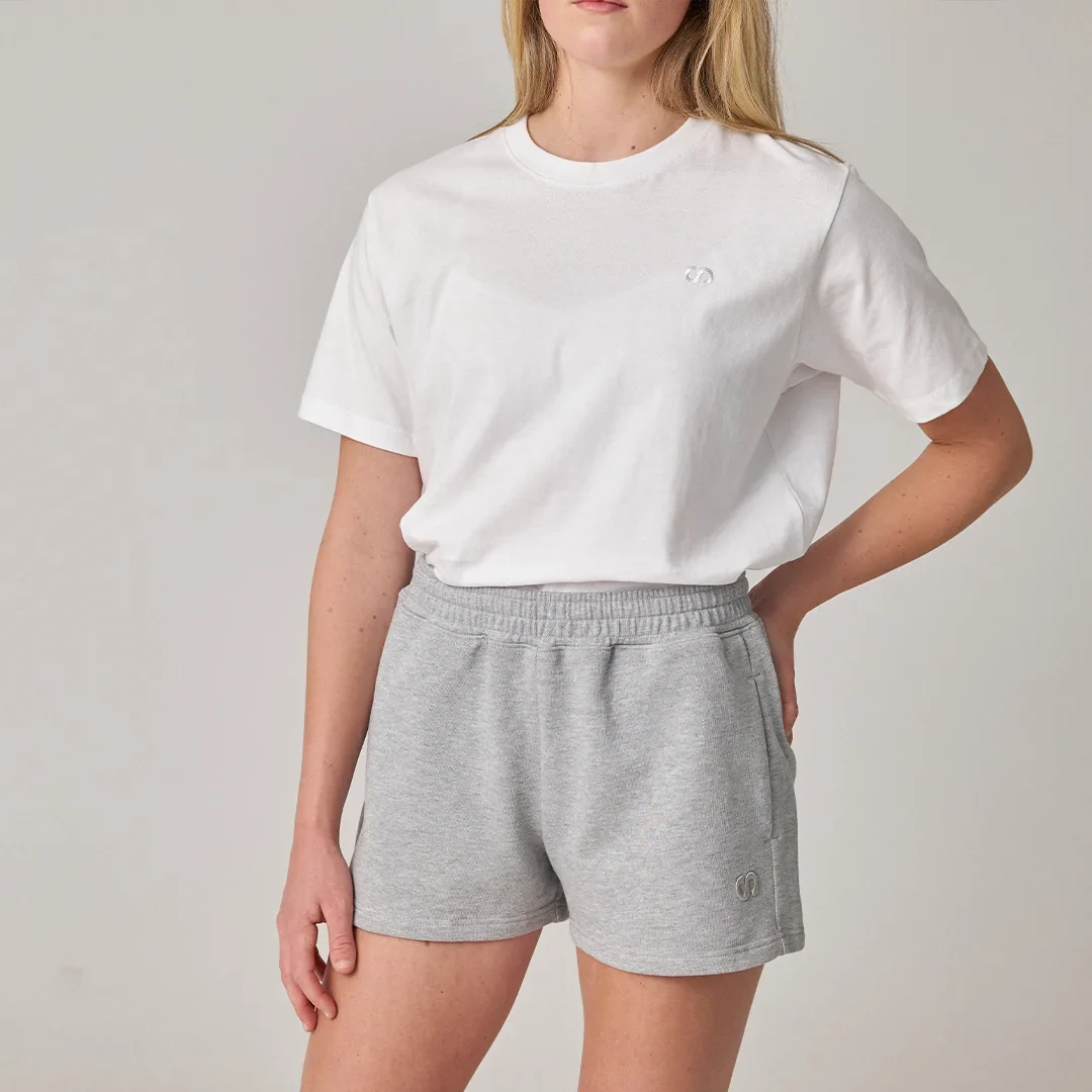 Sweatshorts Damen | Hellgrau - Image 2