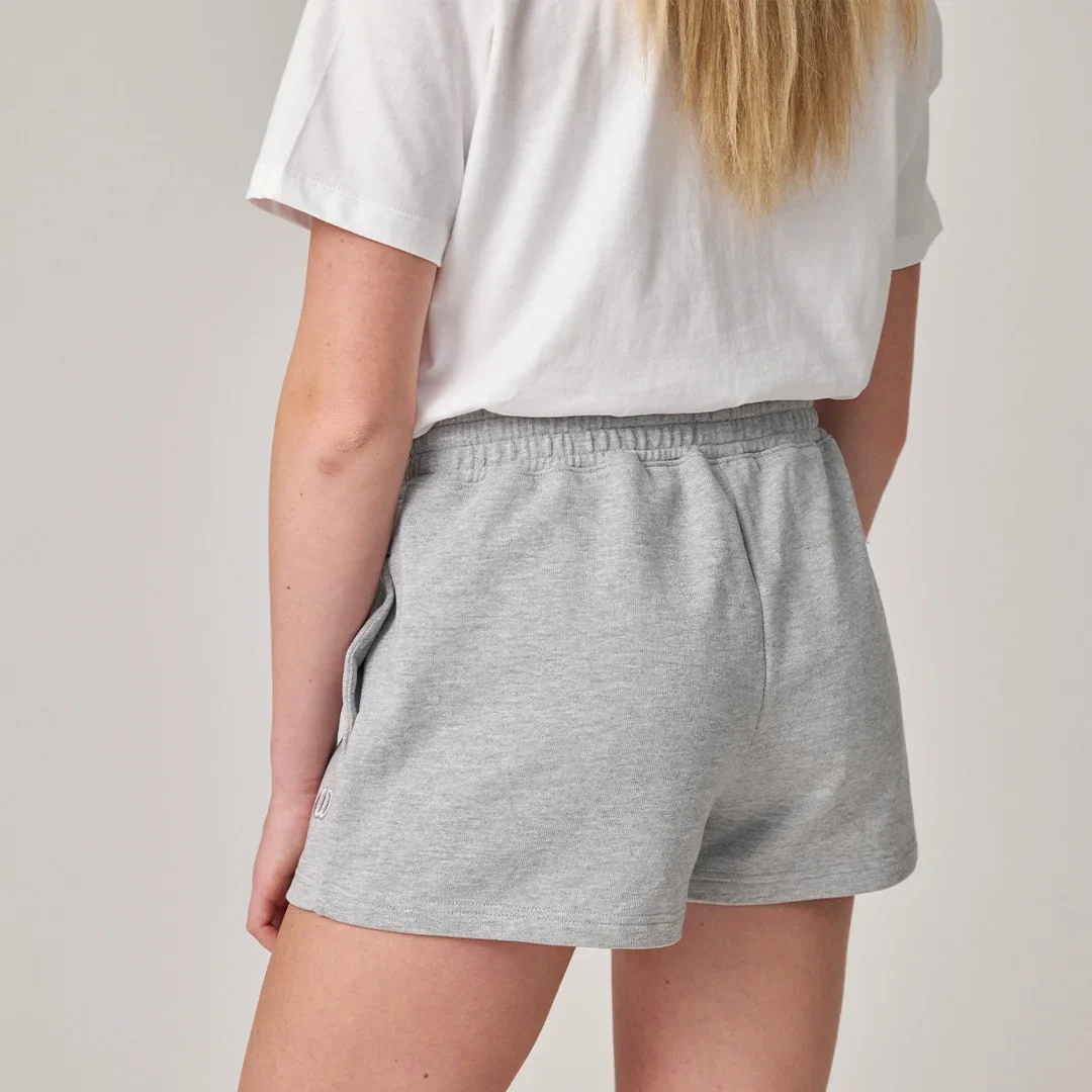 Sweatshorts Damen | Hellgrau - Image 3