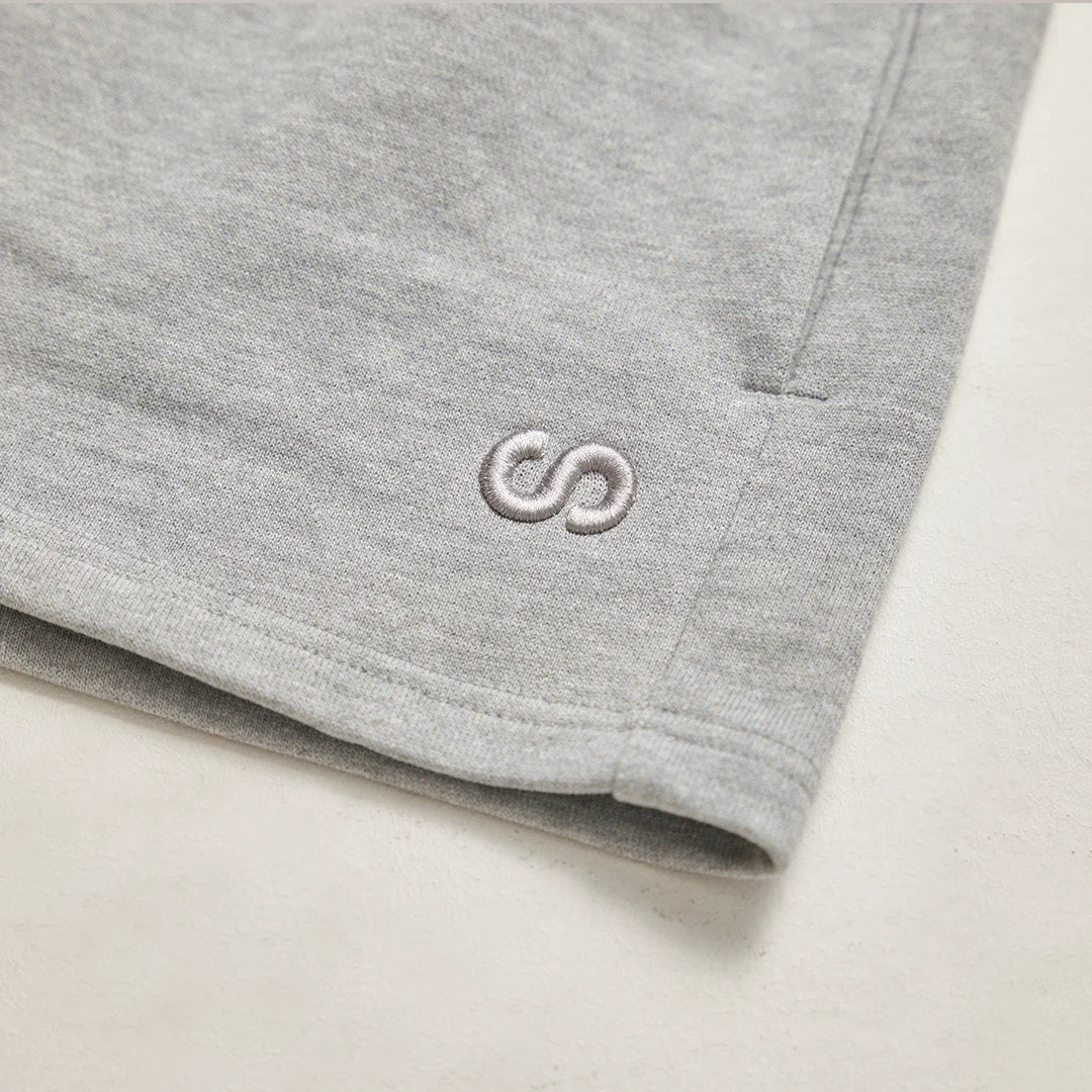 Sweatshorts Damen | Hellgrau - Image 7