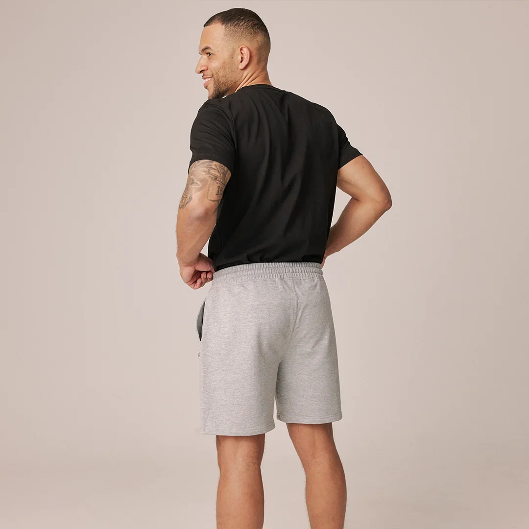 Sweatshorts Herren | Hellgrau - Image 3