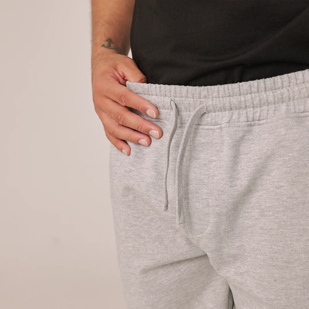 Sweatshorts Herren | Hellgrau - Image 4