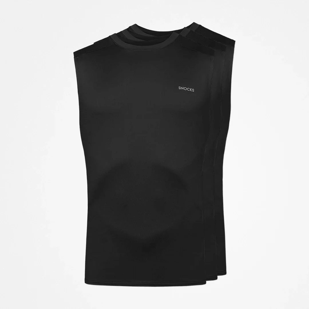 Tank Top Mesh Herren | Schwarz - Image 12
