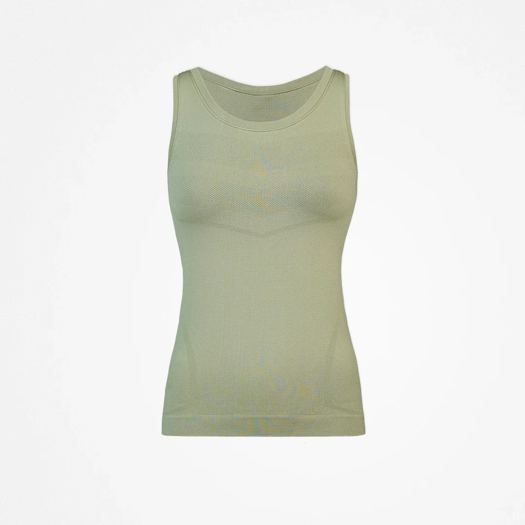 Tank Top Seamless Damen | Hellgrün - Image 9