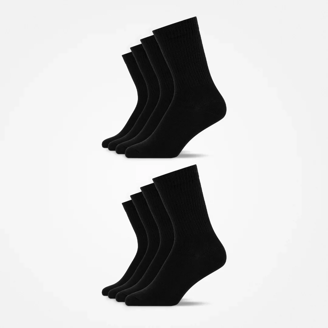 Tennissocken | Schwarz - Image 7