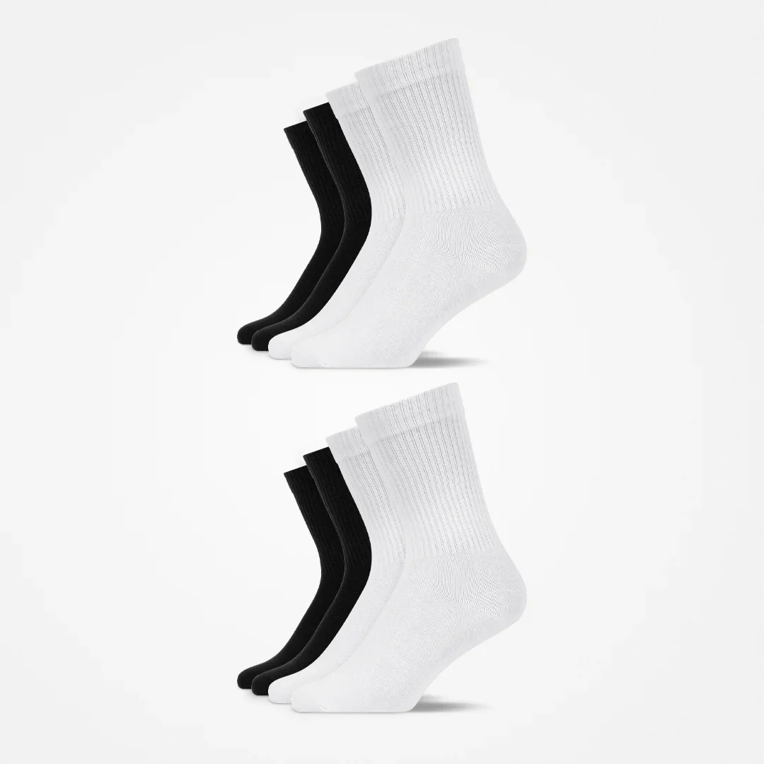Tennissocken | Schwarz-Weiß - Image 7