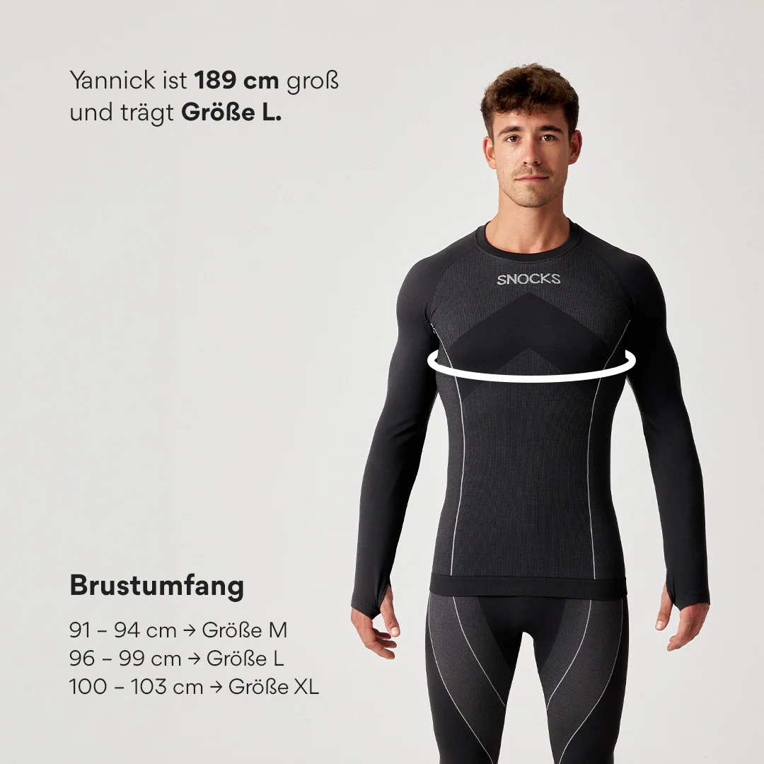 Thermounterhemd Herren | Schwarz - Image 9