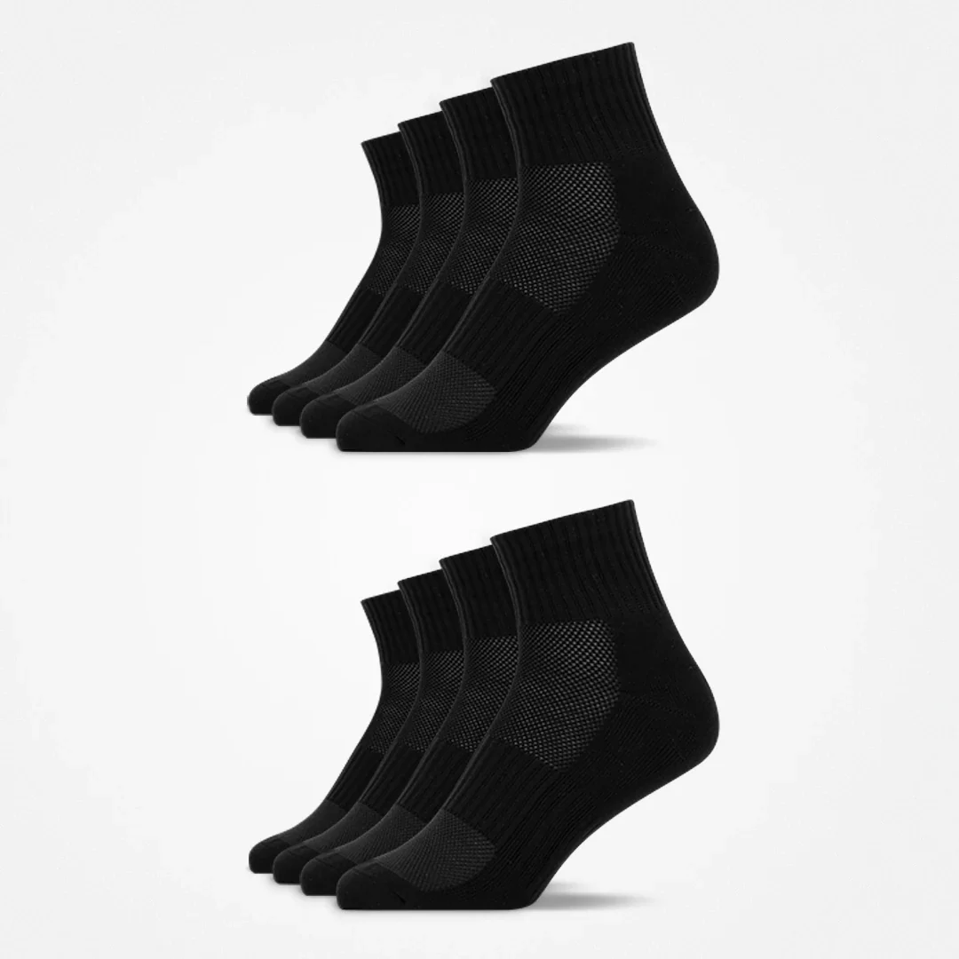 Mittelhohe Laufsocken | Schwarz - Image 10
