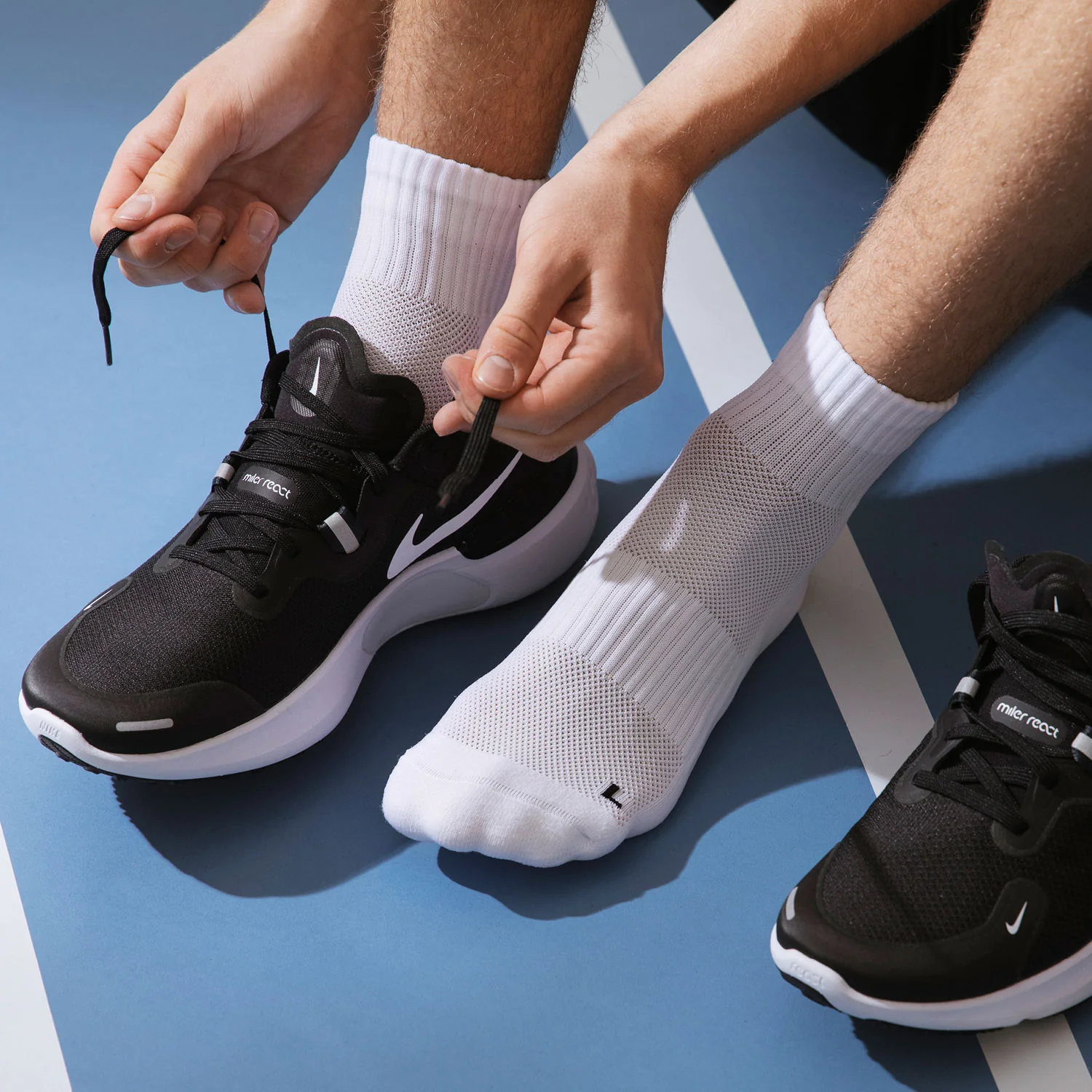 Mittelhohe Laufsocken | Schwarz - Image 6