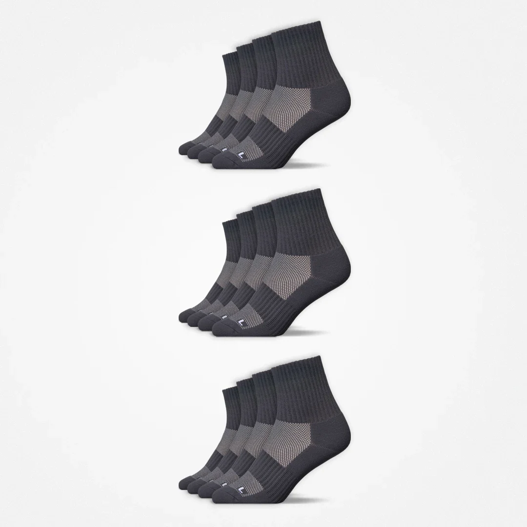 Mittelhohe Laufsocken | Grau - Image 11